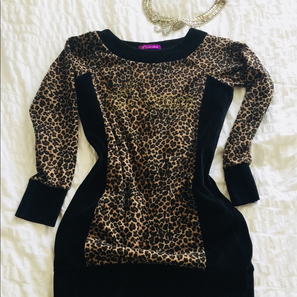 Leopard dress XS